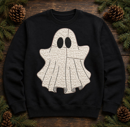 Spooky Ghost Applique