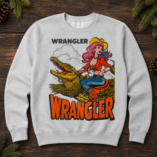 Gator Wrangler Cowgirl
