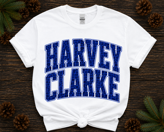 Harvey Clarke-Blue Leopard